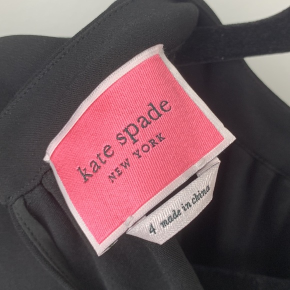 Kate Spade Pearl Pave Black Dress, Sz 4 - Picture 10 of 11